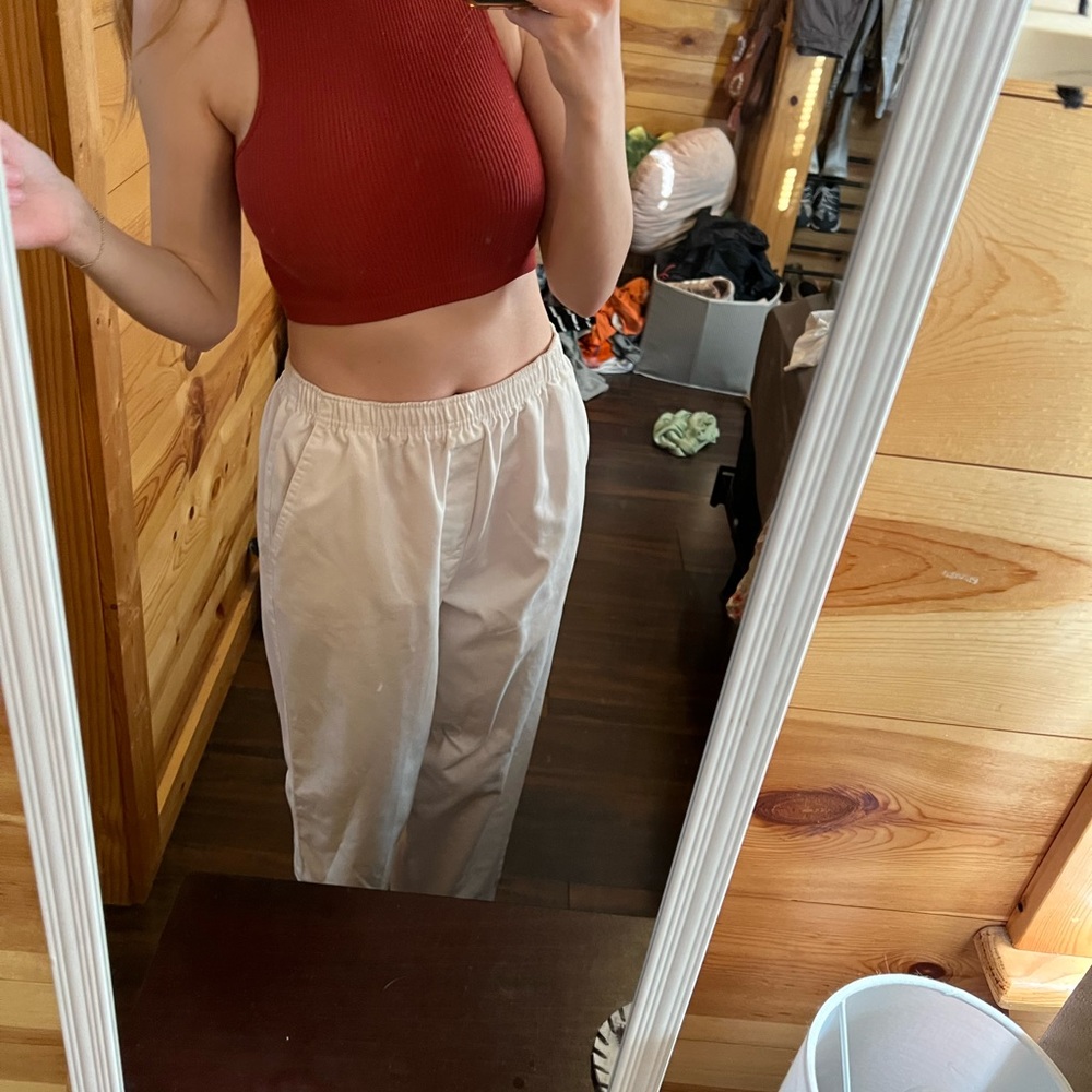 Red Crop Top - Picture 2 of 2